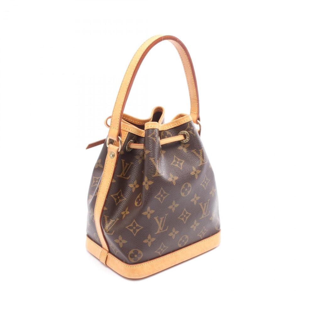 LOUIS VUITTON Authentic Brown Monogram Leather Noe Bag - Picture 2 of 11